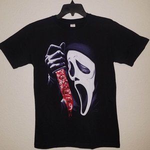 New “Scream Ghost Face Knife” Unisex T-Shirt – Small–3XL
